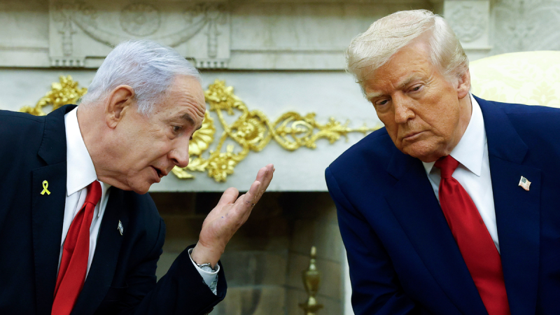 President Donald Trump is slated to meet with Israeli Prime Minister Benjamin Netanyahu at the White House on Monday in an attempt to broker a ceasefire agreement and an end the war in Gaza.
Previewing the talks on Sunday, Trump wrote on Truth Social: ‘We have a real chance for greatness in the Middle East. All are on board for something special, first time ever. We will get it done.’
Trump did not elaborate on the precise terms of a ceasefire, exit or demilitarization plans for Gaza, or hostage-prisoner swap arrangements. He has previously said that both Israel and Hamas have agreed to indirect talks later this week in Qatar.
Meanwhile, Vice President JD Vance told ‘Fox News Sunday’ that top U.S. officials are immersed in ‘very complicated’ negotiations with both Israeli and Arab counterparts.
‘I feel more optimistic about where we are right now than where we have been at any point in the last few months, but let’s be realistic, these things can get derailed at the very last minute,’ Vance said.
He added that the Trump administration’s proposal centers on three main points: securing the release of all hostages, eliminating the Hamas threat to Israel, and expanding humanitarian aid to Gaza.
‘So I think we’re close to accomplishing all three of those objectives,’ Vance said.
In an exclusive interview on Fox News Channel’s ‘The Sunday Briefing,’ Netanyahu said his team is working with U.S. officials to secure the release of hostages, a top priority for the Israeli leader.
‘I hope we can make it a go because we want to free our hostages. We want to get rid of Hamas rule and have them disarmed, Gaza demilitarized, and a new future set up for Gazans and Israelis alike and for the whole region,’ he told co-host Jacqui Heinrich.
The meeting, the third one between Trump and Netanyahu since January, comes on the heels of the United Nations General Assembly. 
Dozens of U.N. delegates left the General Assembly hall during the prime minister’s address, leaving rows of empty seats behind.
Later, member states voted to permit Palestinian Authority President Mahmoud Abbas to deliver his remarks remotely on Thursday. 
In his speech, Abbas accused Israel of ‘genocide’ and called for full U.N. membership for a Palestinian state — drawing about 30 seconds of applause.
This post appeared first on FOX NEWS